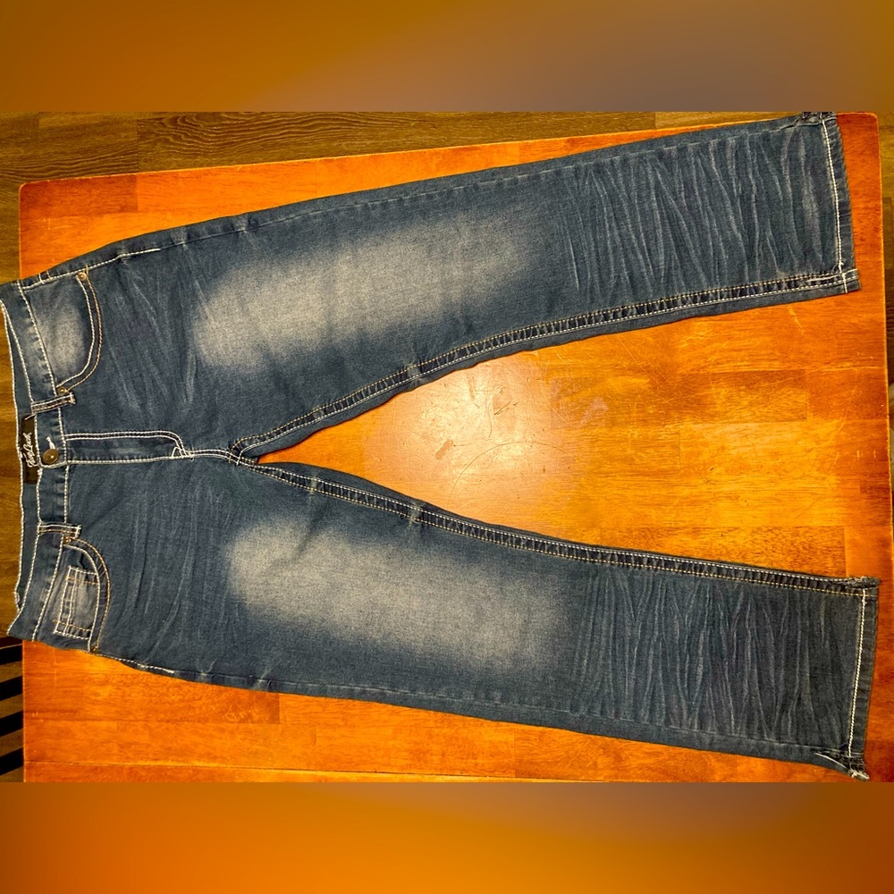 ROCK REVIVAL STYLE BOOTCUT JEANS 36/32